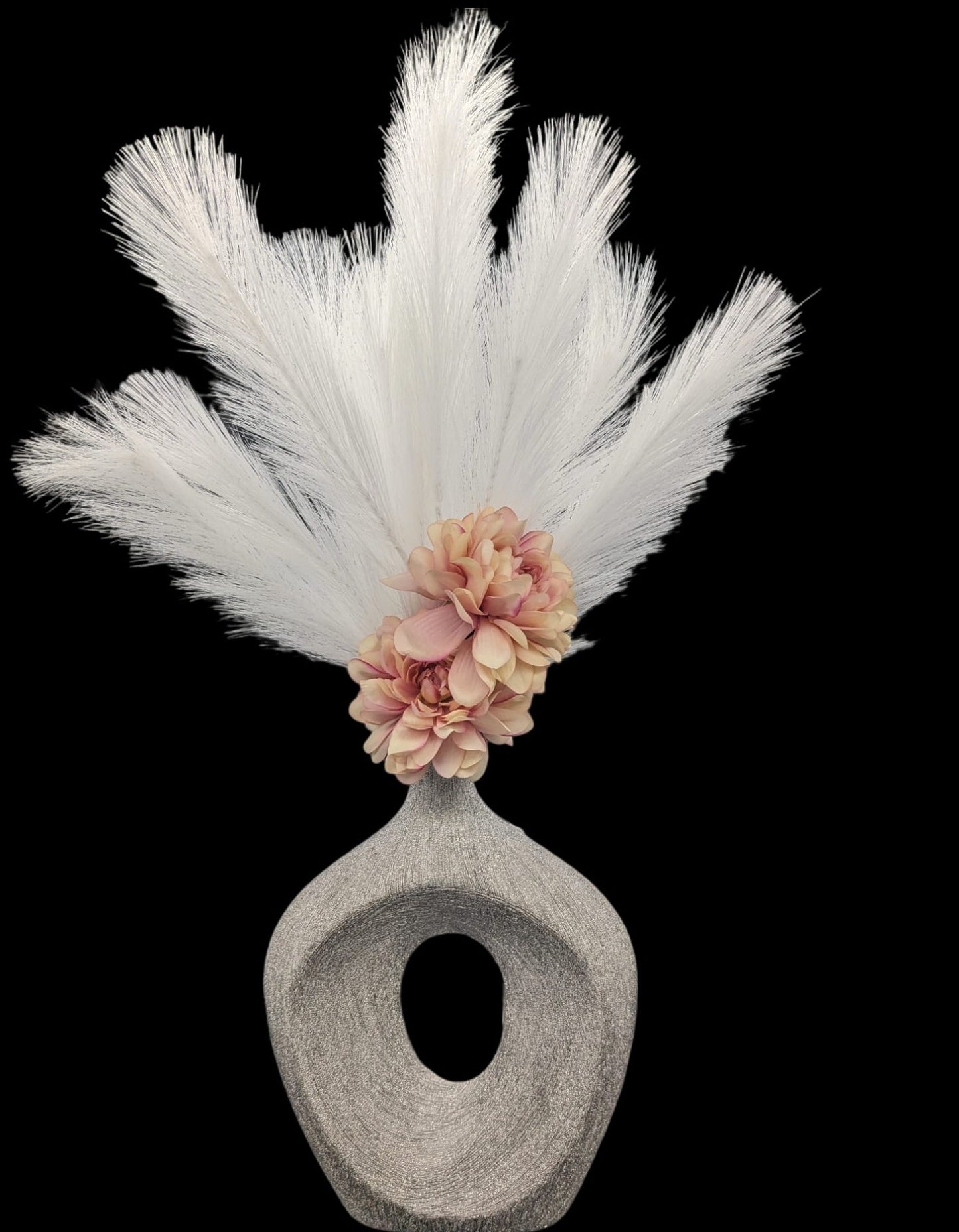Silver Vase Arrangement