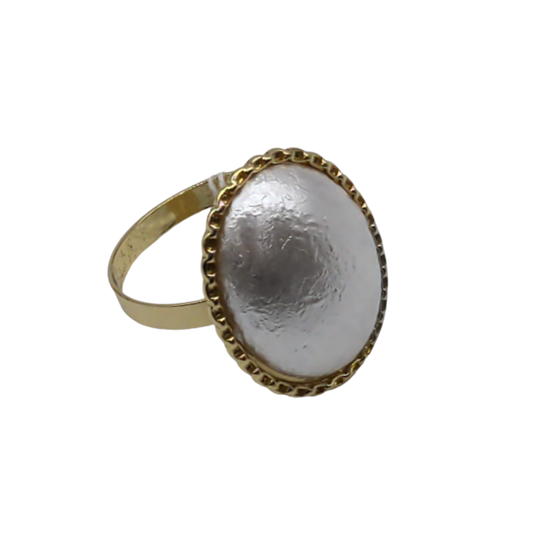 Pearl Pendant Napkin Ring