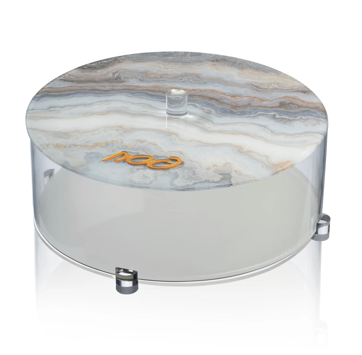 Agate Matzah Box