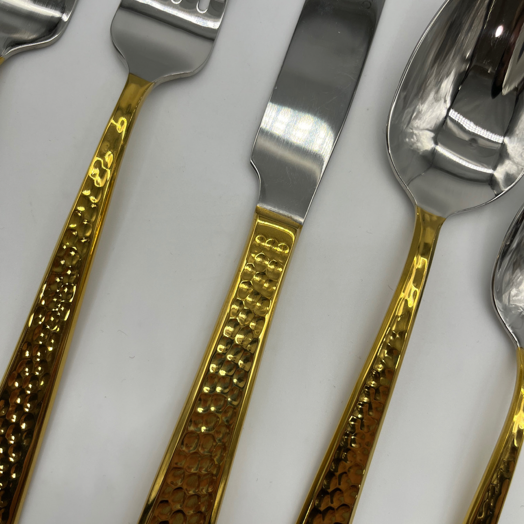 The Hammered Basic Flatware