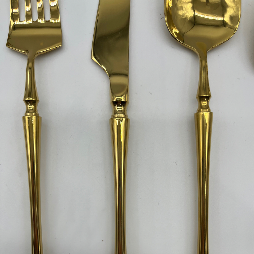 Mirror Gold Flatware