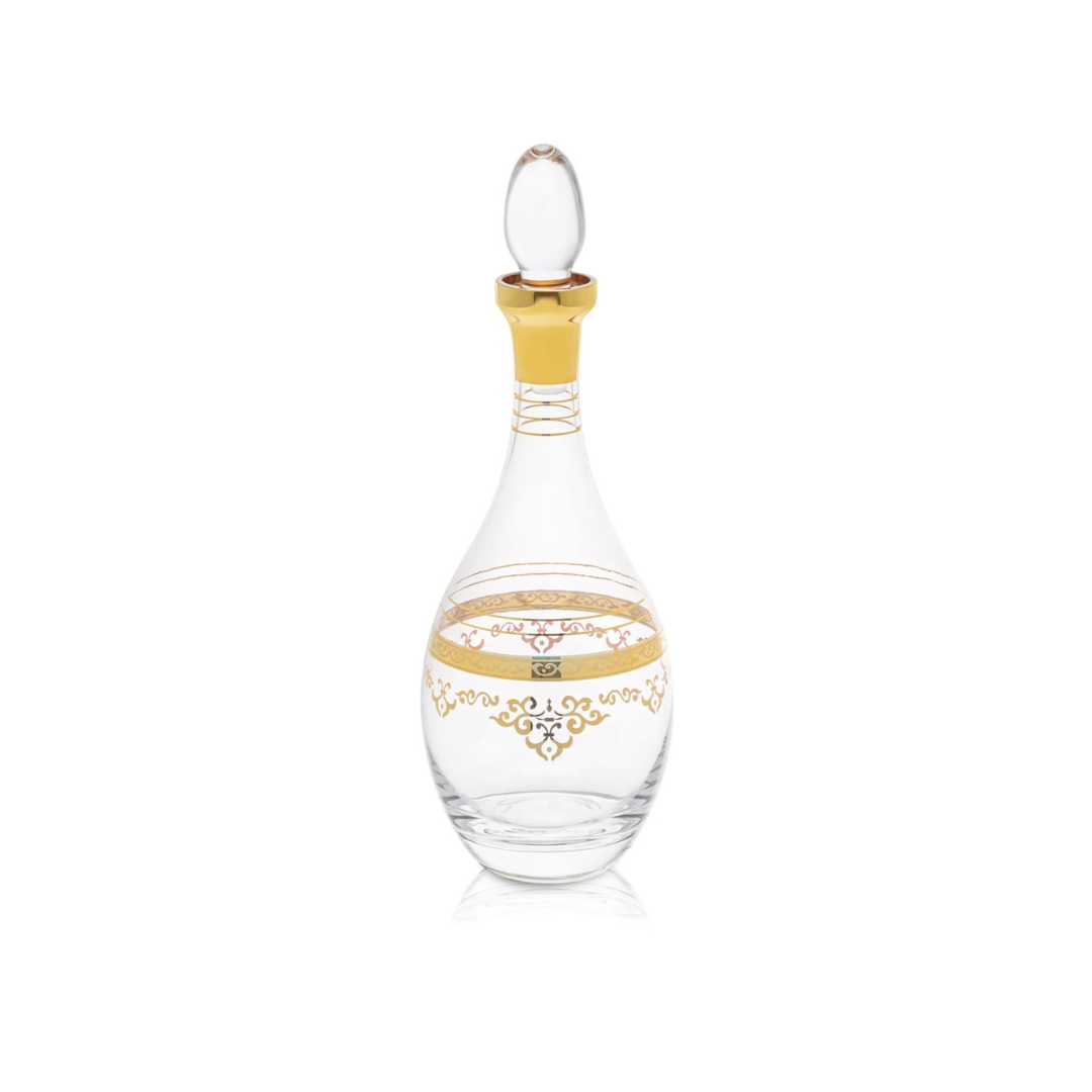 Liquor Bottle Gold Design