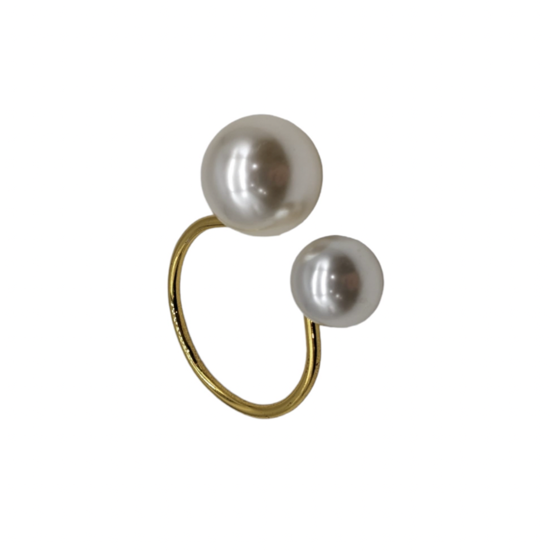 Double Pearl Napkin Ring