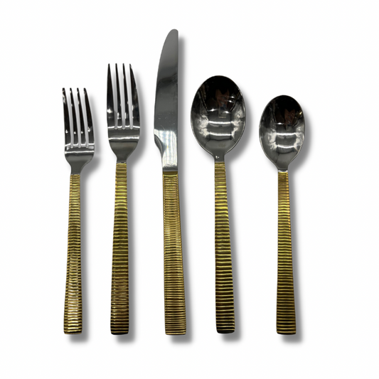 The Hammered Line Flatware